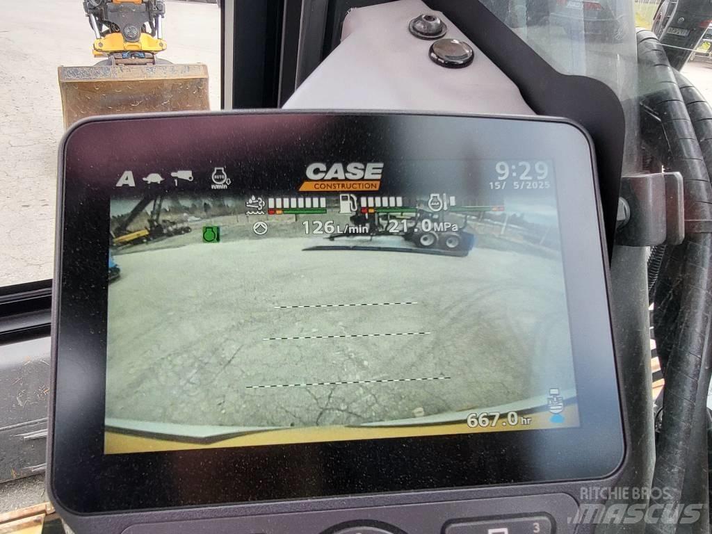 CASE CX 145 D SR Gravemaskiner på larvebånd