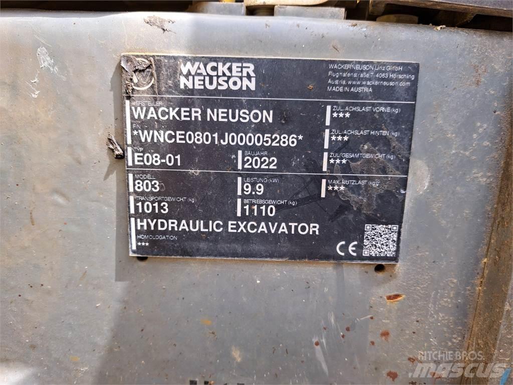 Wacker Neuson 803 Gravemaskiner på larvebånd