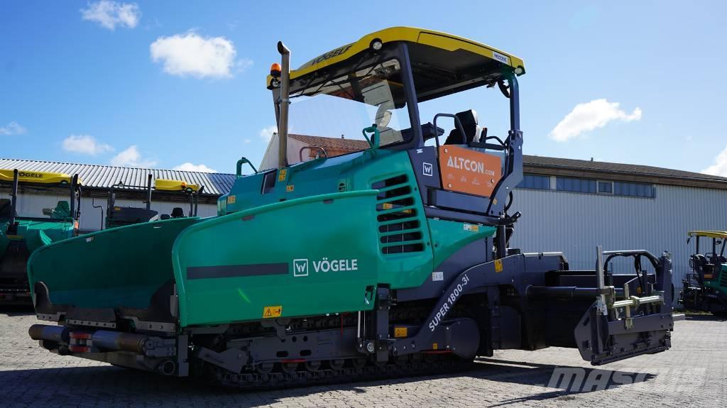 Vögele SUPER 1800-3I Asfaltudlæggere