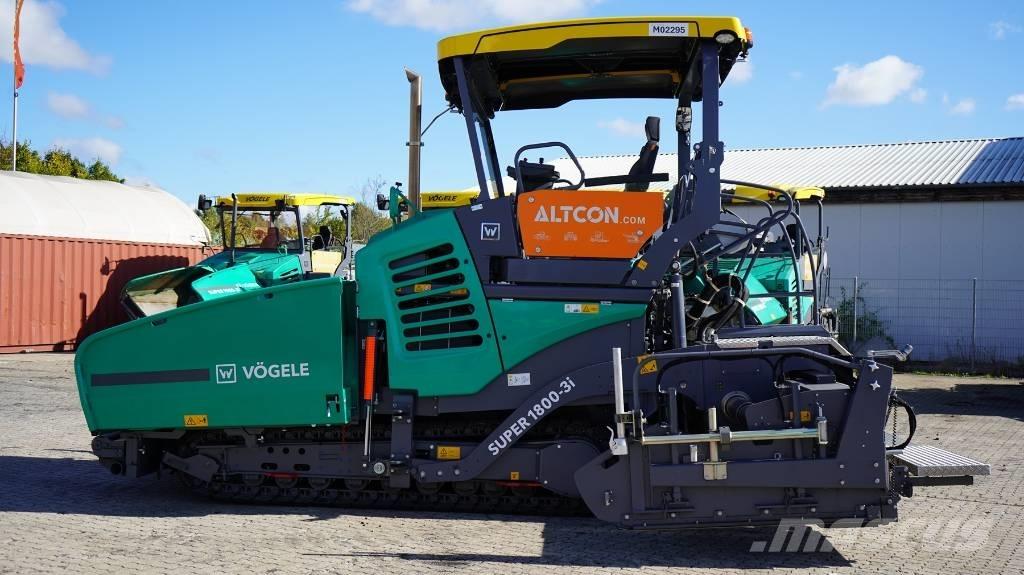 Vögele SUPER 1800-3I Asfaltudlæggere