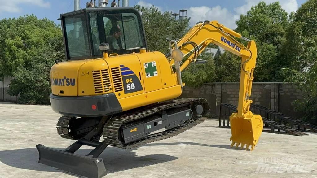 Komatsu PC56-7 Minigravemaskiner