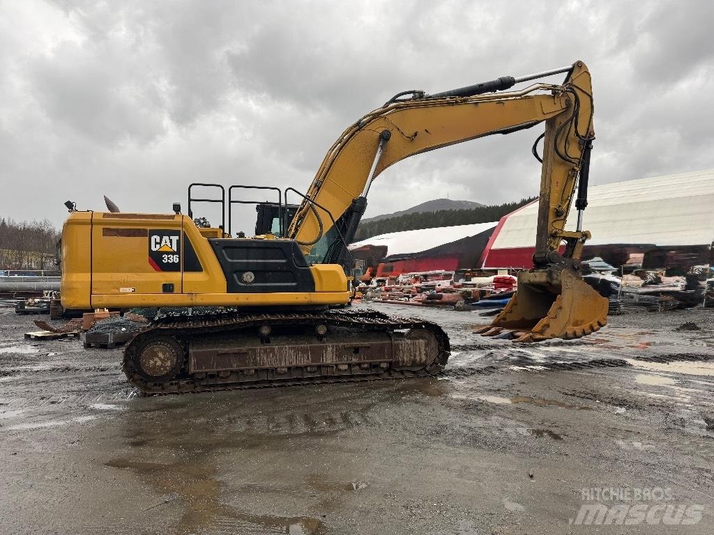 CAT 336 Gravemaskiner på larvebånd