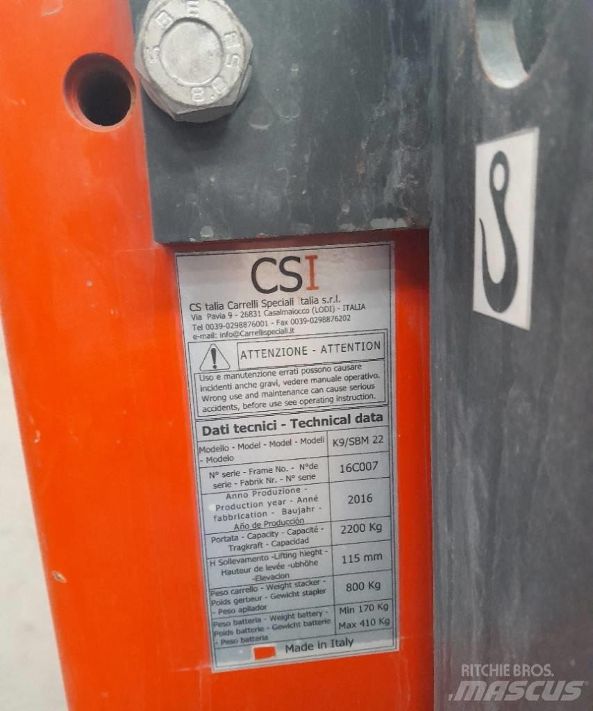 CSI k9 El-palleløftere