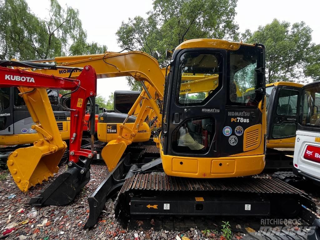 Komatsu PC78US-8 Gravemaskiner på larvebånd
