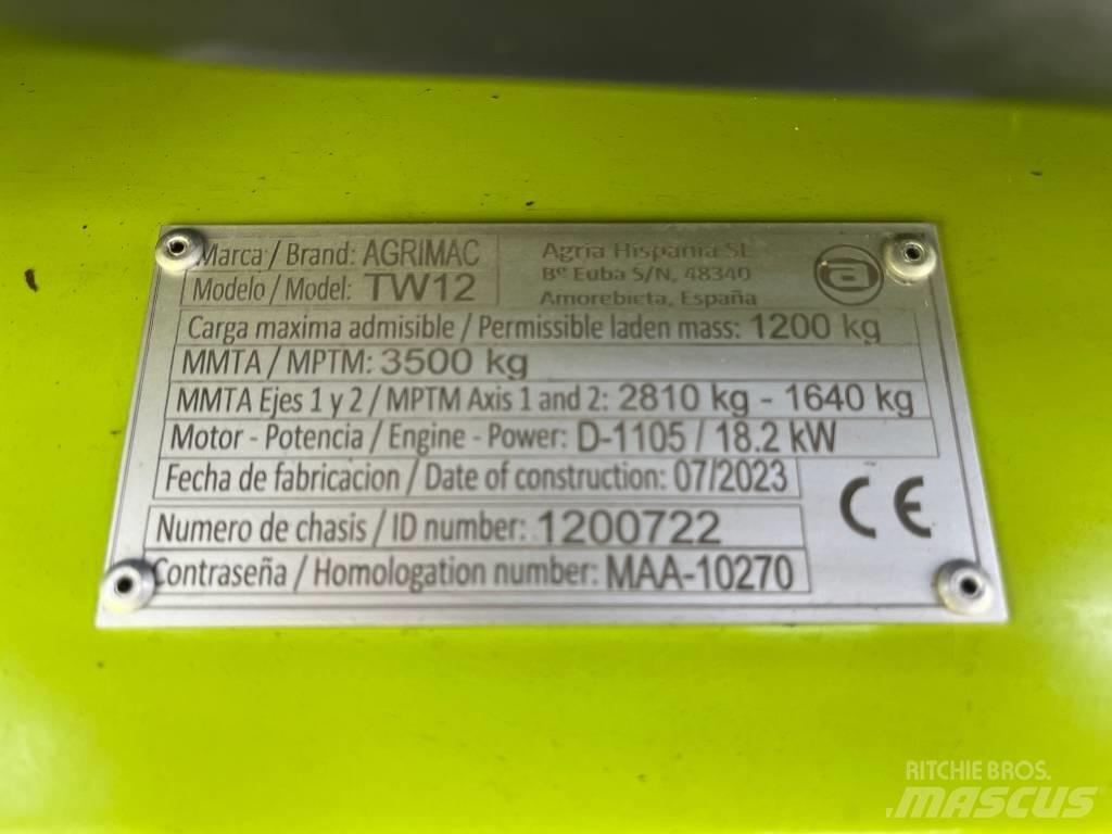 Agrimac TW 12 Diesel gaffeltrucks
