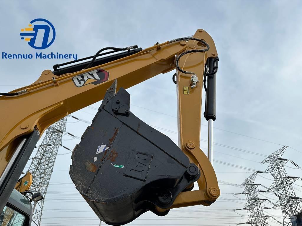 CAT 306E with rubber Minigravemaskiner