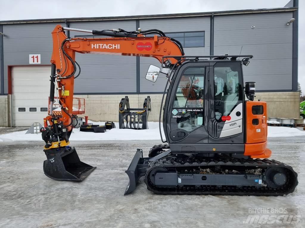 Hitachi ZX 85 US-6 Midi-gravemaskiner 7t - 12t