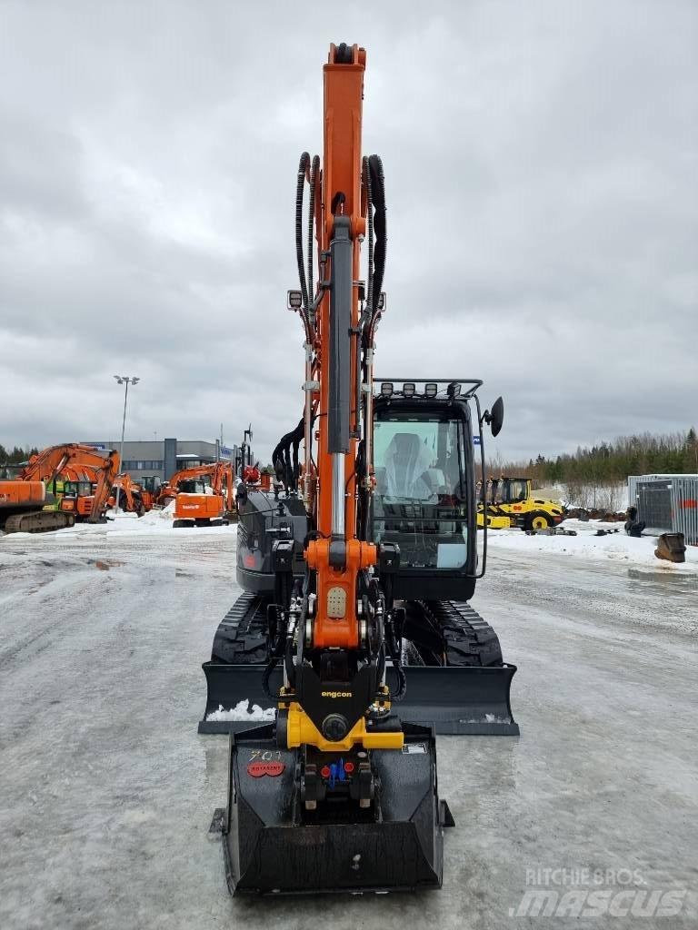 Hitachi ZX 85 US-6 Midi-gravemaskiner 7t - 12t