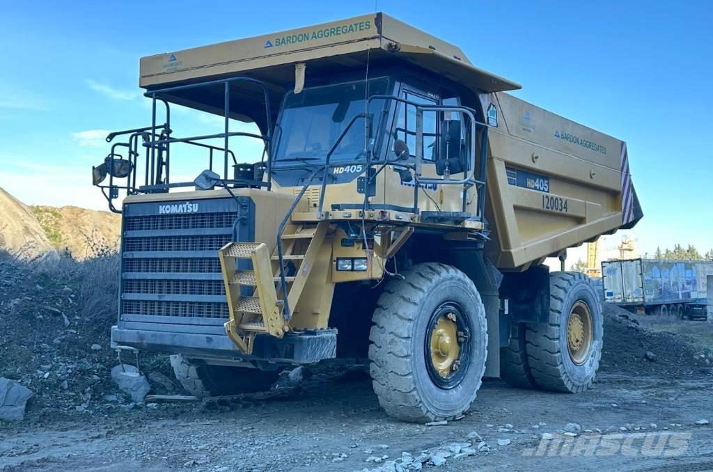 Komatsu HD 405-7 Knækstyrede dumpere