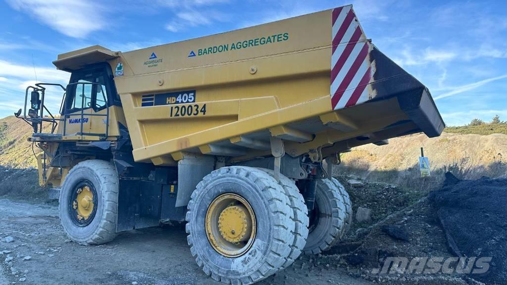 Komatsu HD 405-7 Knækstyrede dumpere