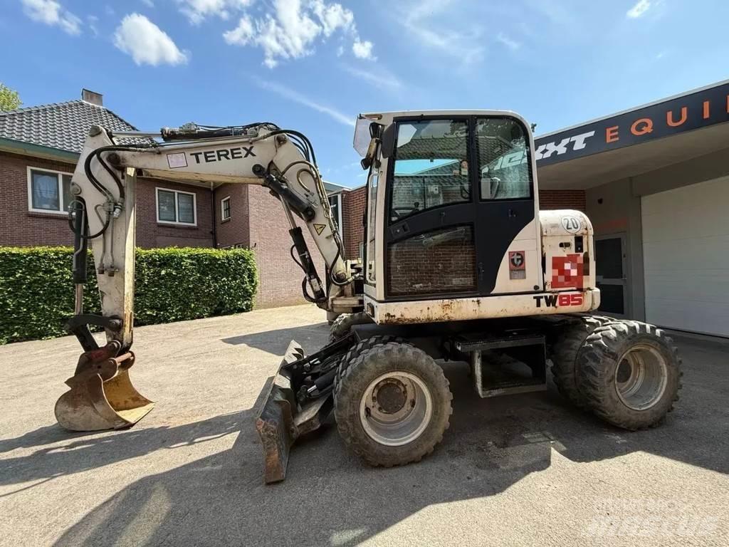 Terex TW 85 Gravemaskiner på hjul