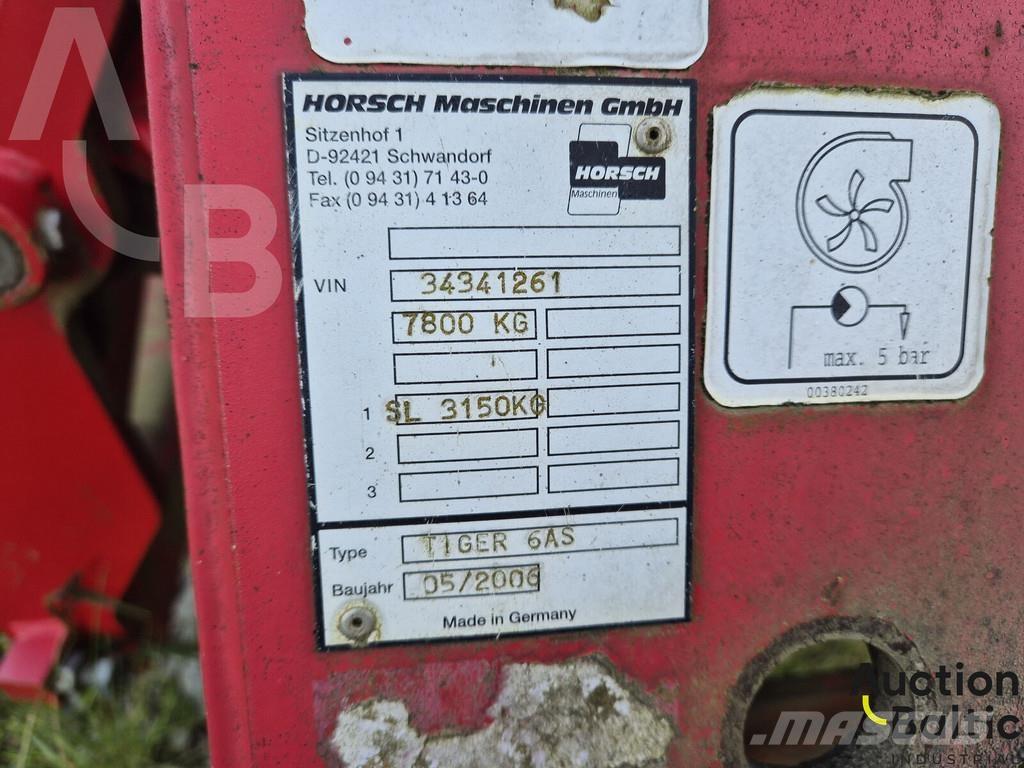 Horsch Tiger 6 AS Kultivatorer