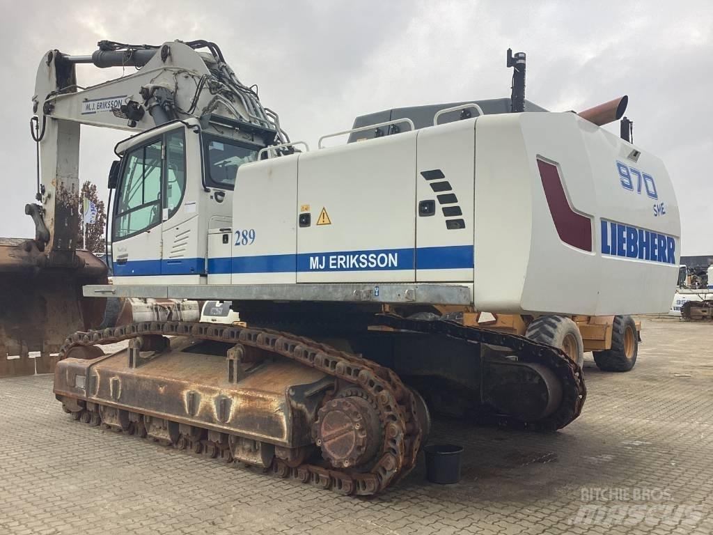 Liebherr R970 SME Gravemaskiner på larvebånd