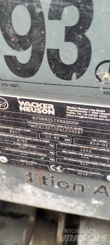 Wacker Neuson EZ 17 Minigravemaskiner