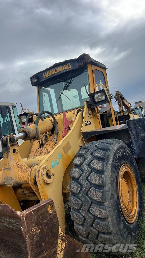 Hanomag 55 D Booms og dippers