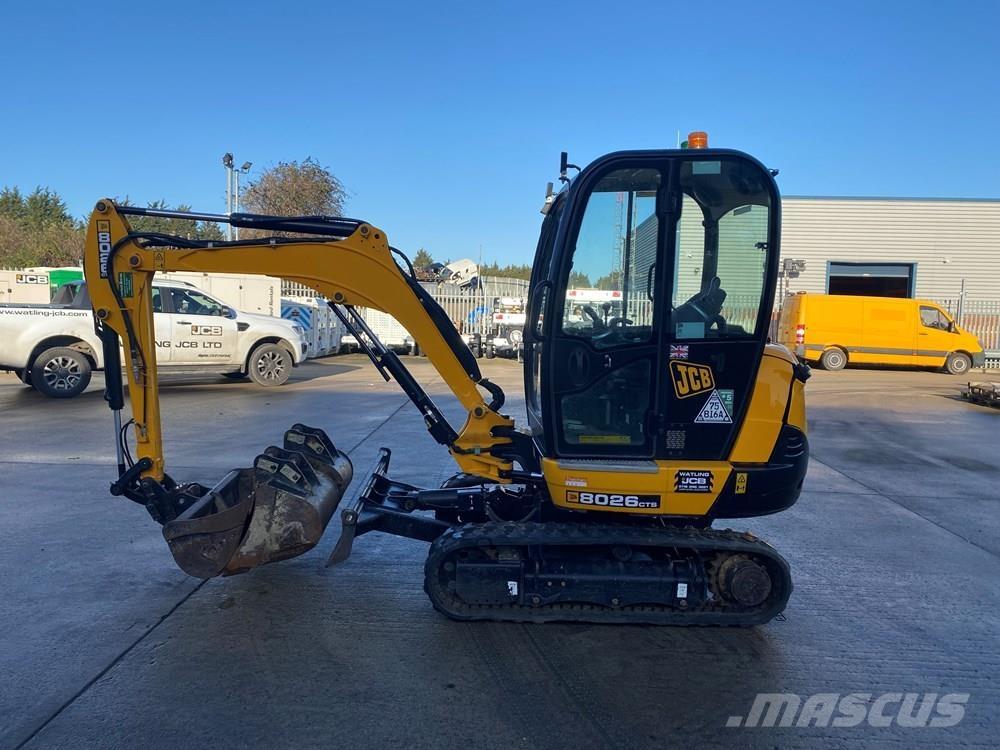 JCB 8026 Minigravemaskiner