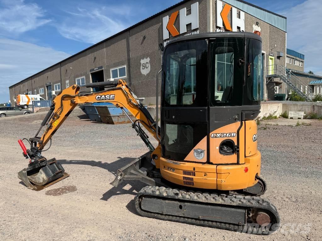 CASE CX26B Minigravemaskiner
