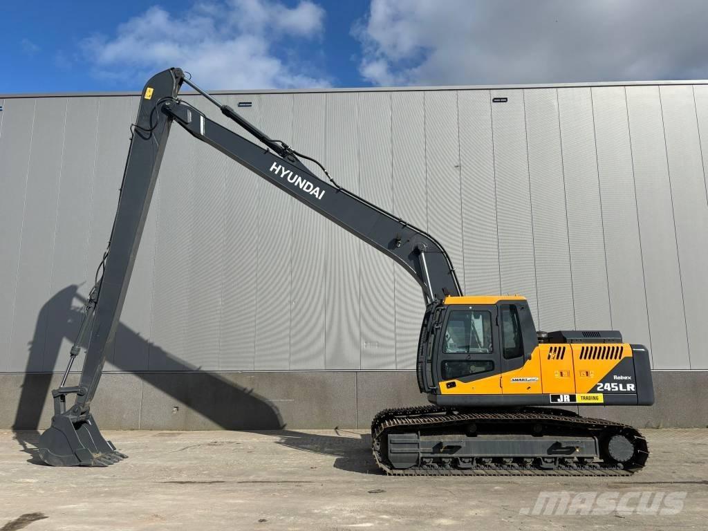 Hyundai R 245 LR Gravemaskiner med lang gravebom