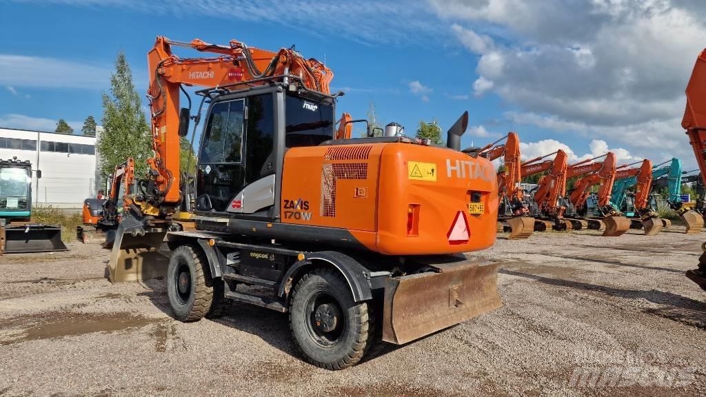 Hitachi ZX170W-5 2P Gravemaskiner på hjul