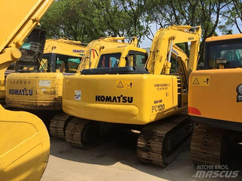 Komatsu PC 120 Midi-gravemaskiner 7t - 12t