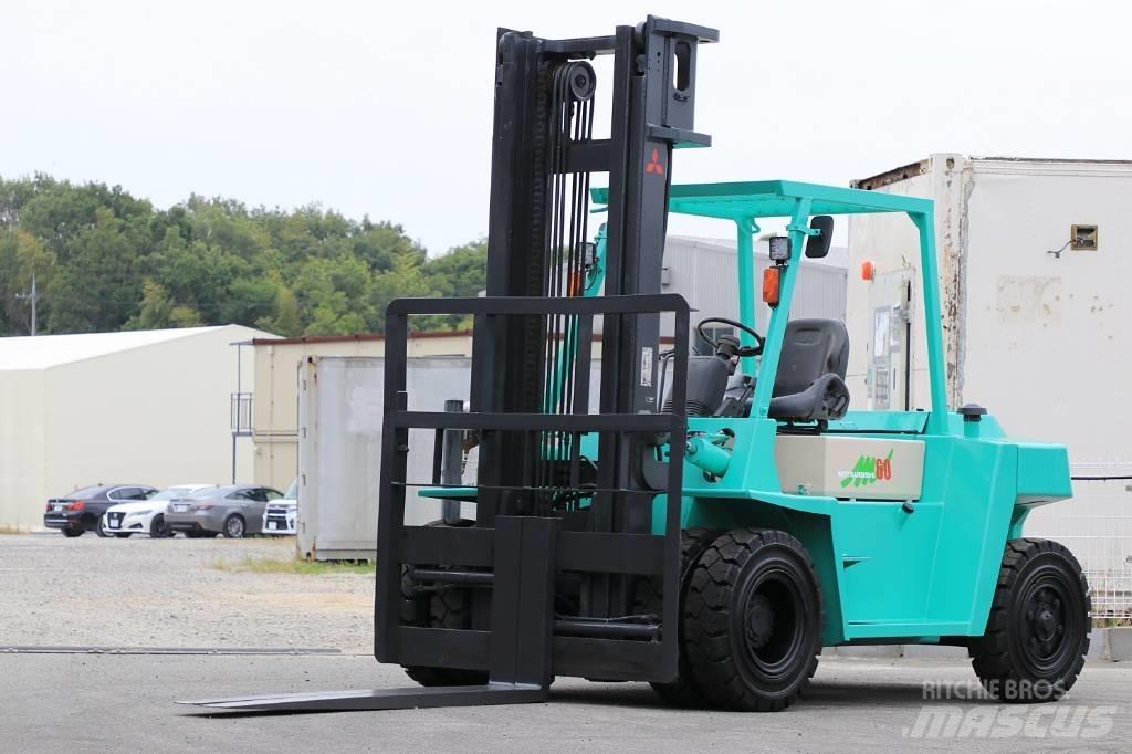 Mitsubishi FD60 Diesel gaffeltrucks