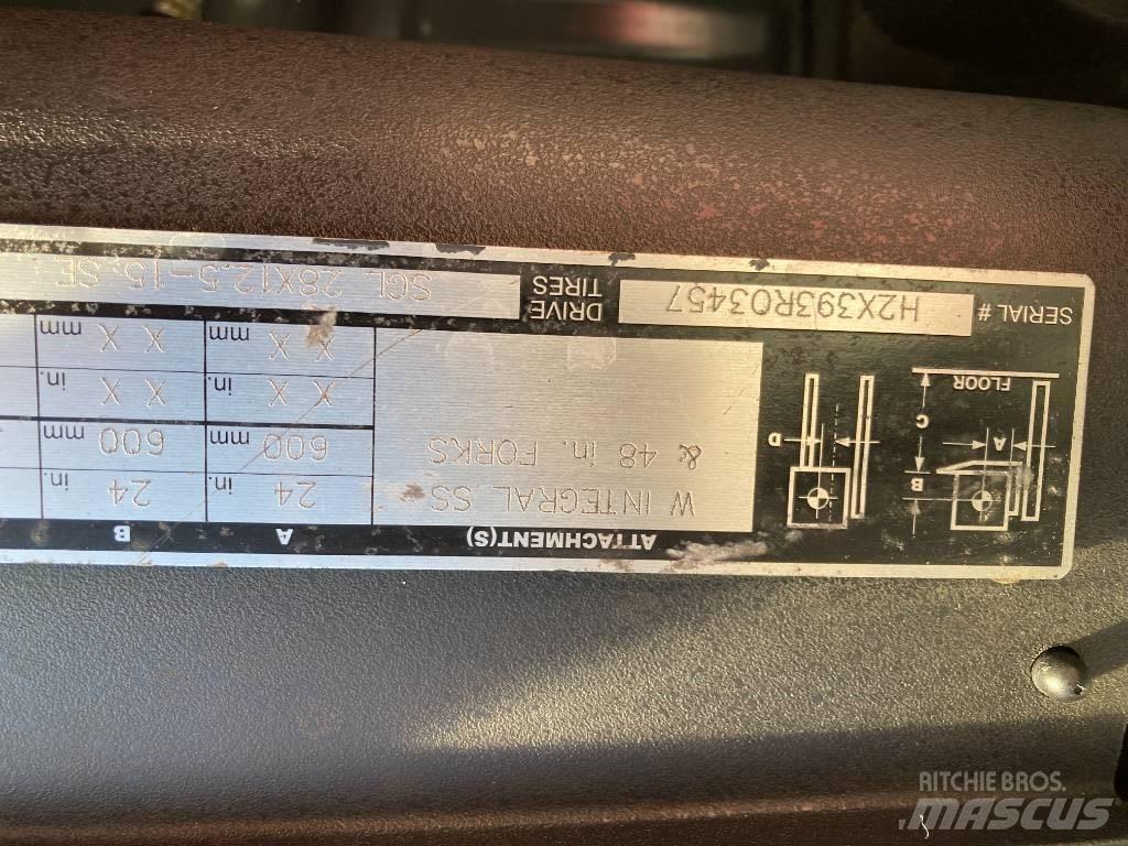 Linde H35D/393 Diesel gaffeltrucks
