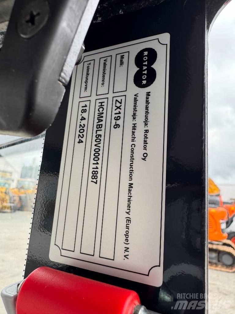 Hitachi ZX 19-6 CR Minigravemaskiner