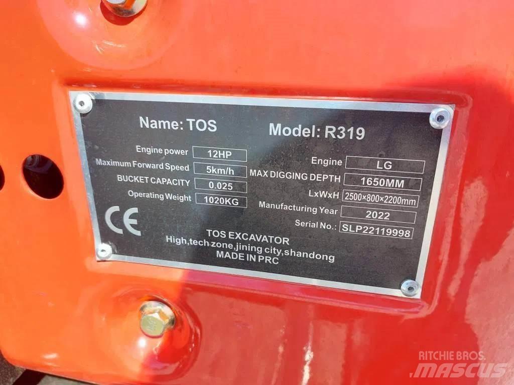 TOS R319 Minigravemaskiner