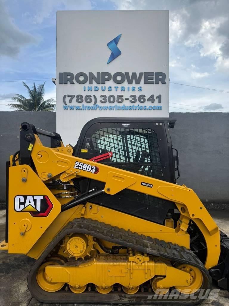 CAT 259 D3 Minilæsser - skridstyret