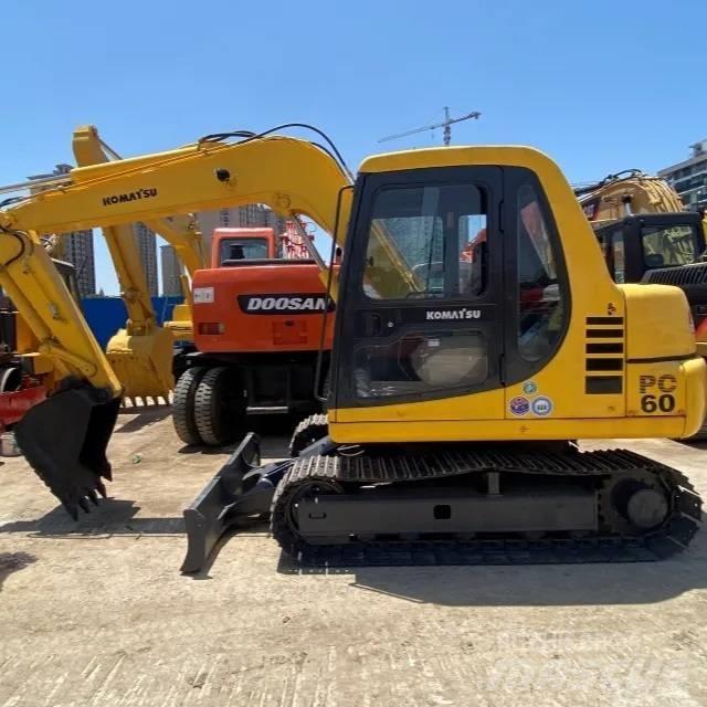 Komatsu PC60-7 Gravemaskiner på larvebånd
