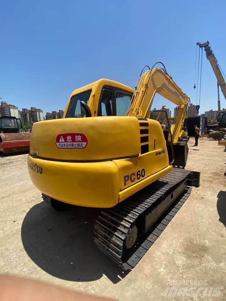 Komatsu PC60-7 Gravemaskiner på larvebånd
