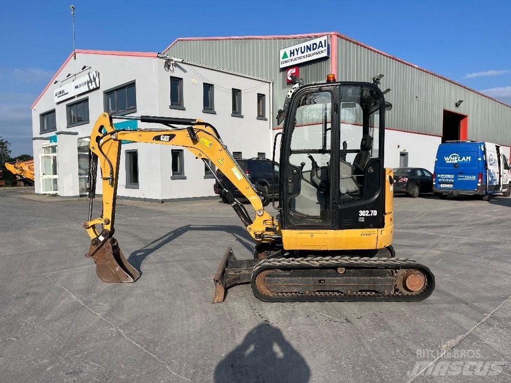 CAT 302.7 D CR Minigravemaskiner