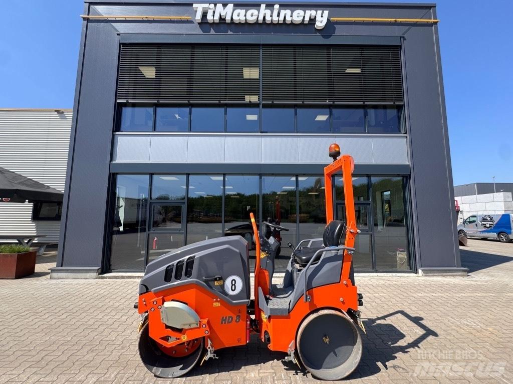 Hamm HD 8 VV Tvilling tromle