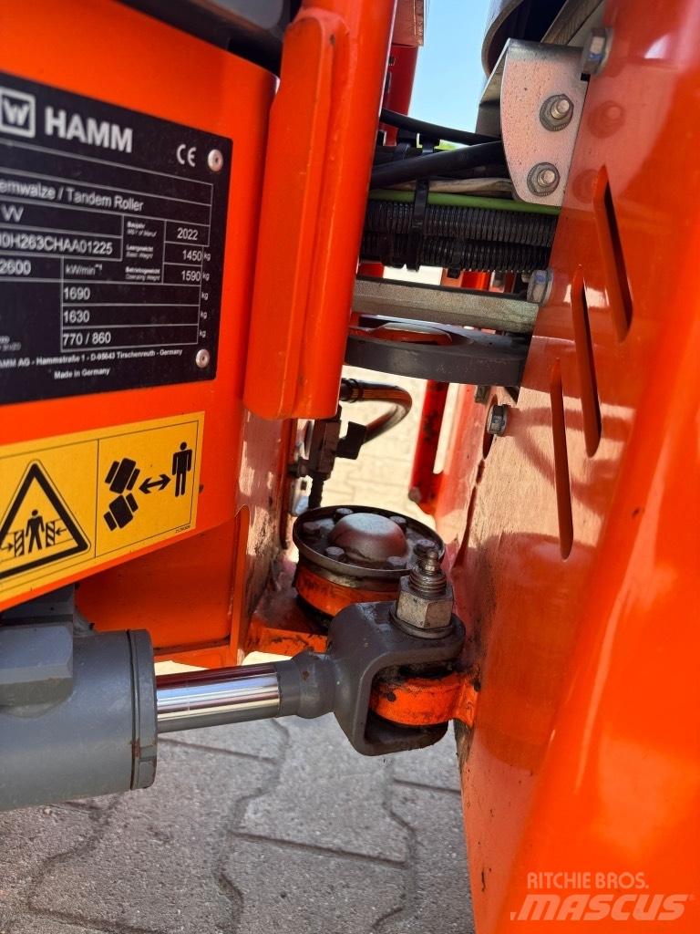 Hamm HD 8 VV Tvilling tromle