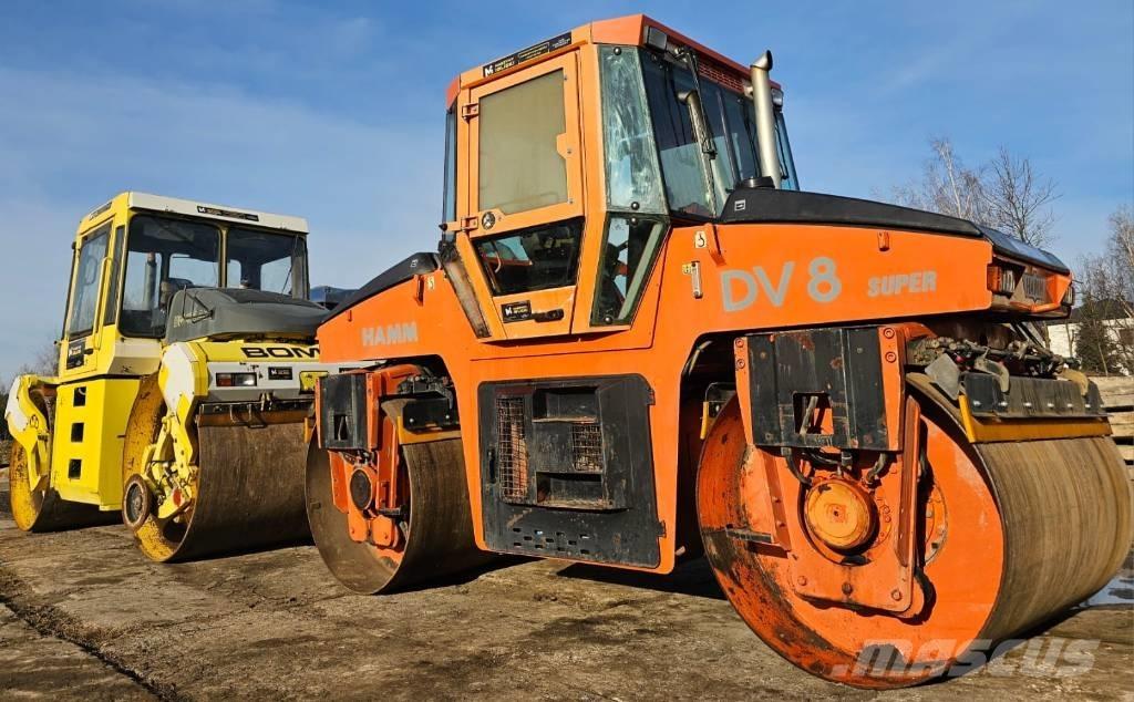 Hamm DV 8.42 Super Tvilling tromle