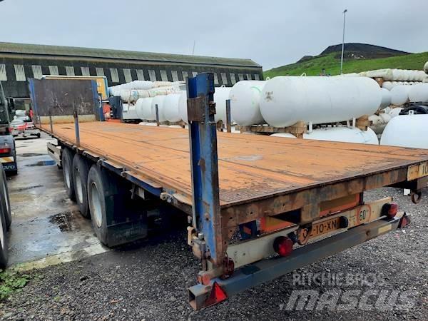 Van Hool 3B0073 Semi-trailer med lad/flatbed
