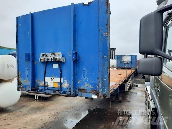 Van Hool 3B0073 Semi-trailer med lad/flatbed