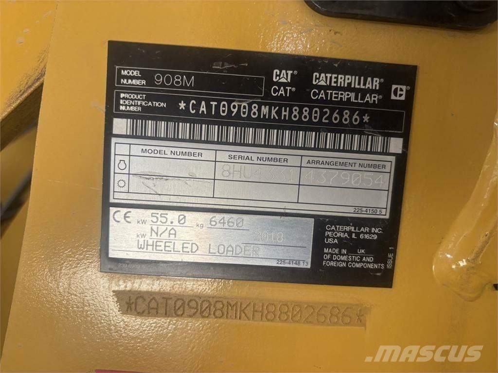 CAT 908M Læssere