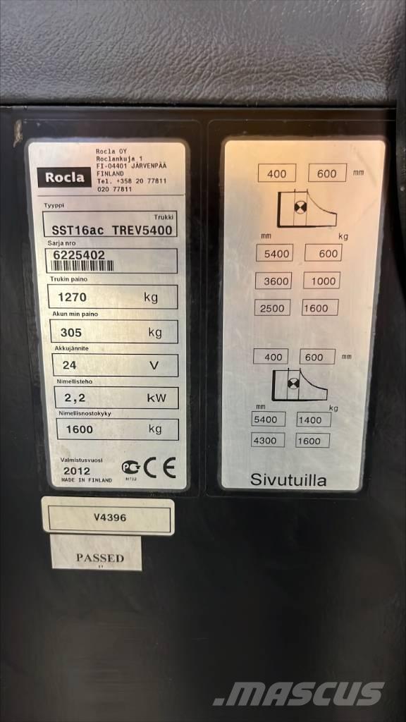 Rocla SST 16 AC Selvkørende stablere