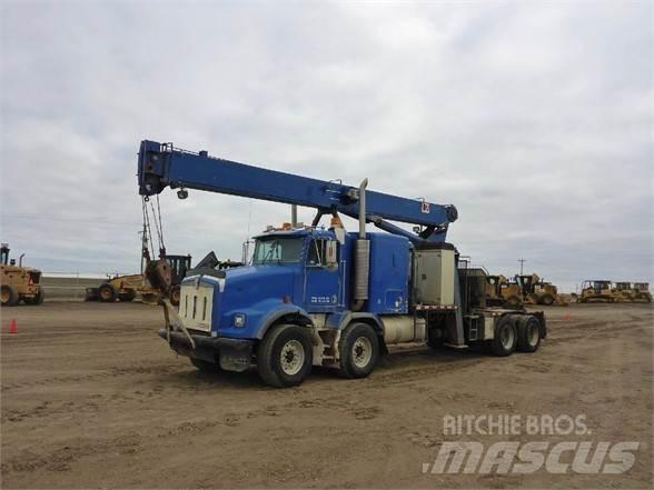 Kenworth T800B Lastbil med kran