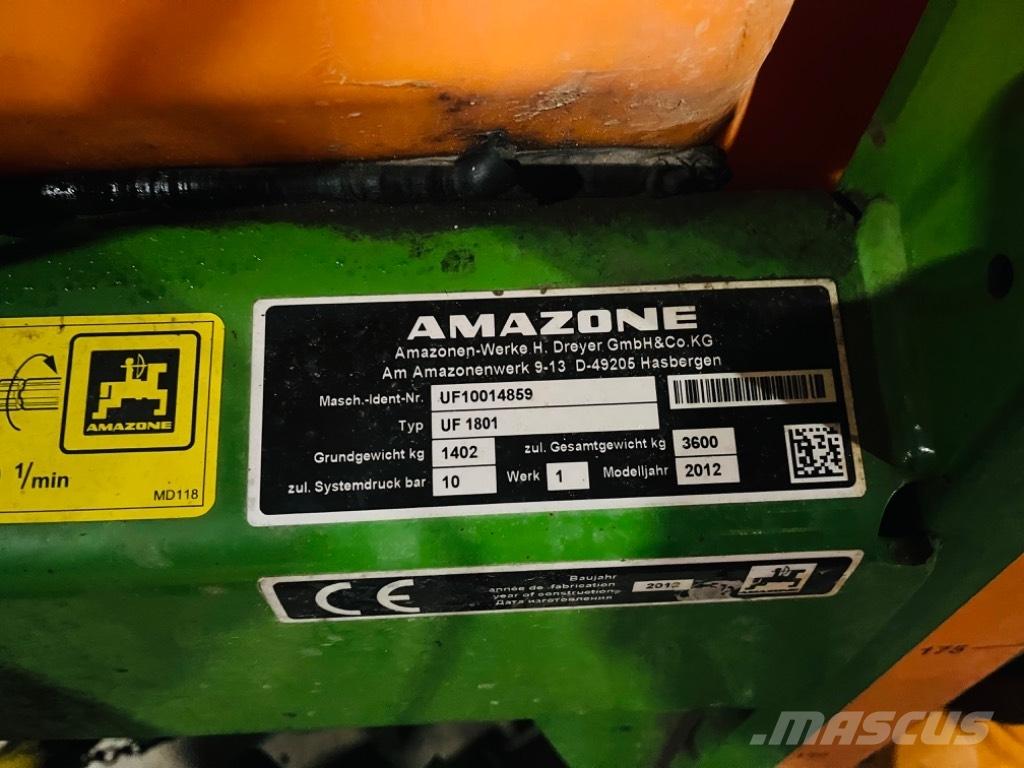 Amazone UF 1801 Liftsprøjter