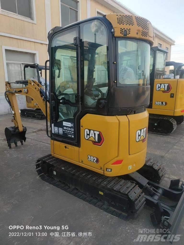 CAT 302 CR Gravemaskiner på hjul