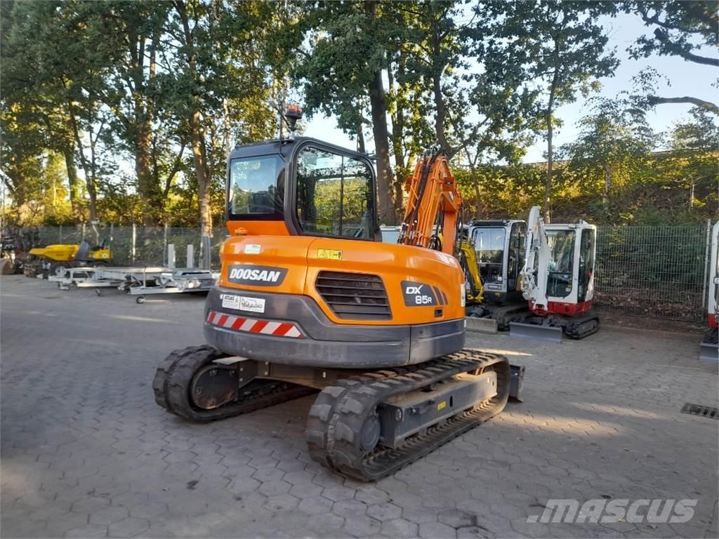 Doosan DX85R-3 Midi-gravemaskiner 7t - 12t