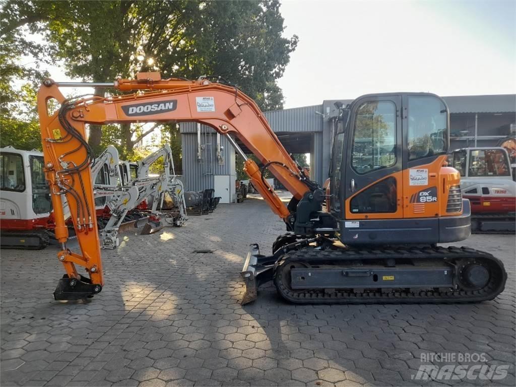 Doosan DX85R-3 Midi-gravemaskiner 7t - 12t