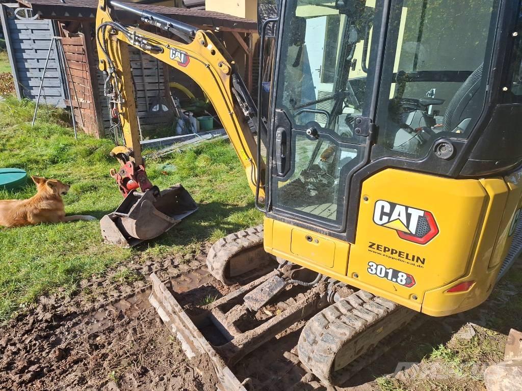 CAT 301.8 Rototilt Minigravemaskiner
