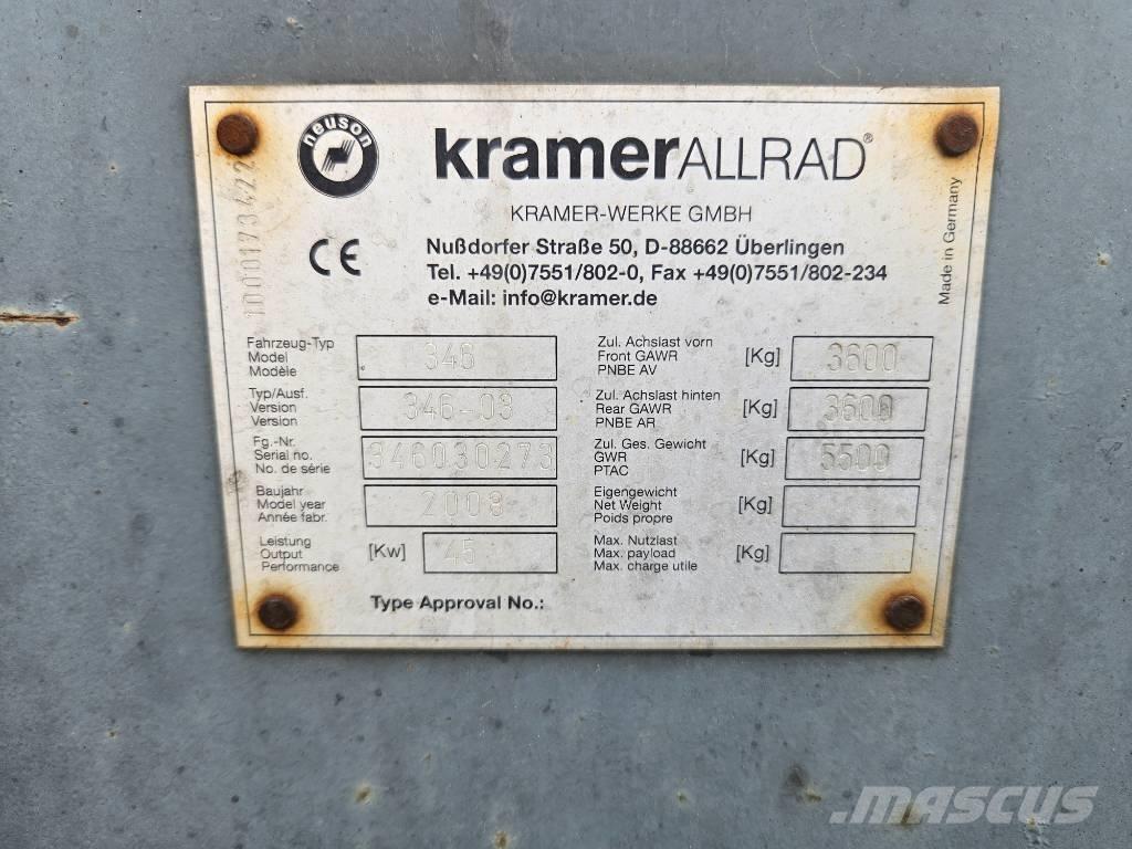 Kramer-allrad 750 Læssemaskiner på hjul