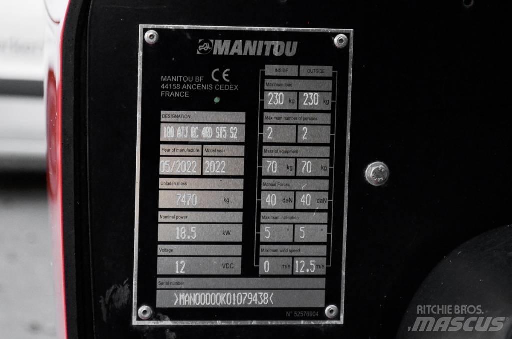 Manitou 180 ATJ Bomlifte med knækarm