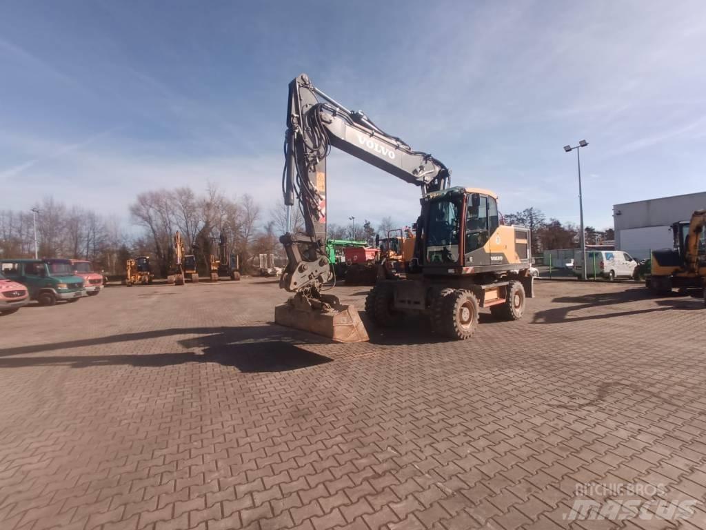 Volvo EW 180 E Gravemaskiner på hjul