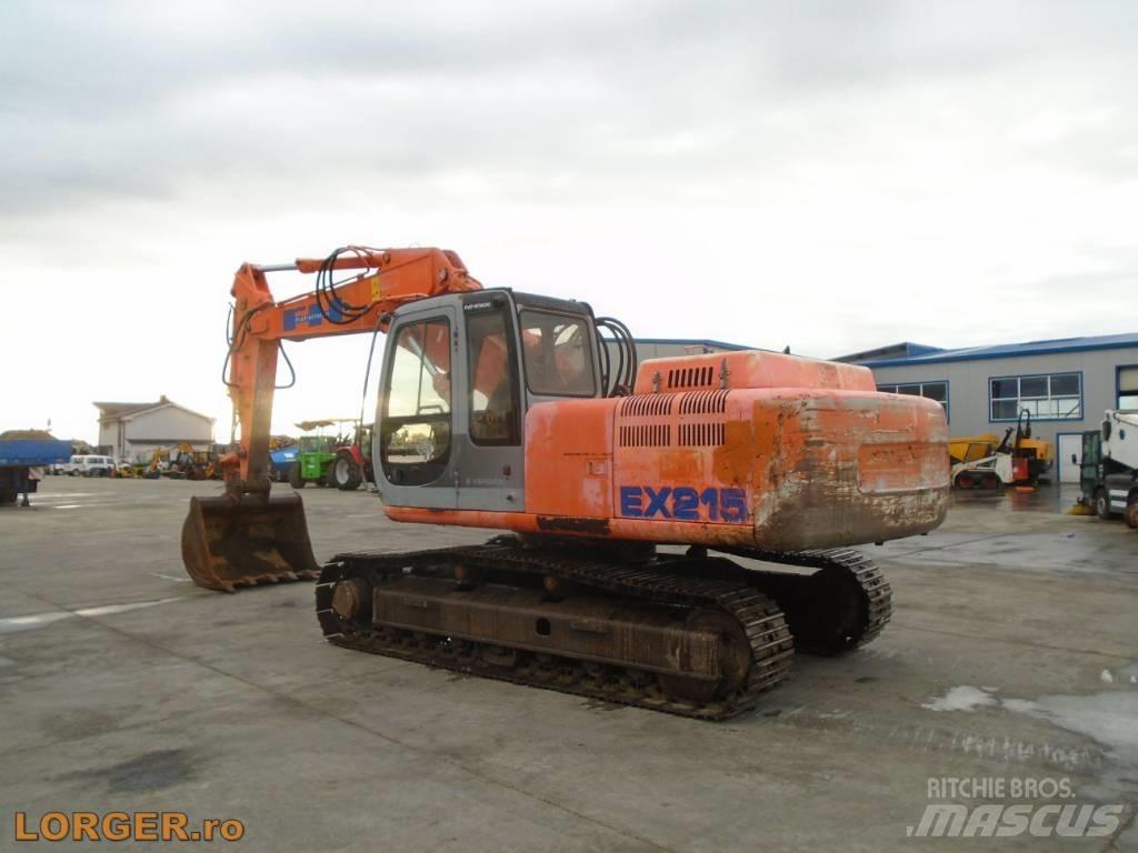 Fiat-Hitachi EX 215 Gravemaskiner på larvebånd