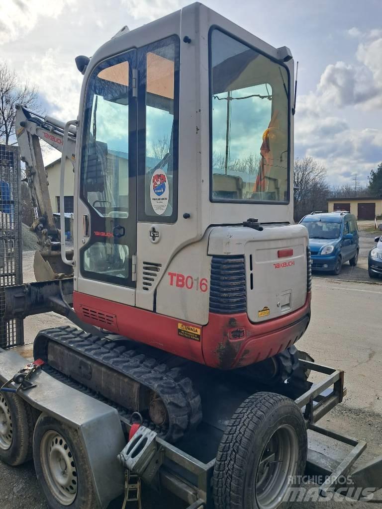 Takeuchi TB016 Minigravemaskiner